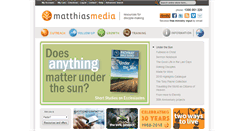 Desktop Screenshot of matthiasmedia.com.au